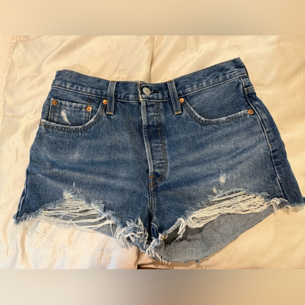 Denim Blue Women's Shorts